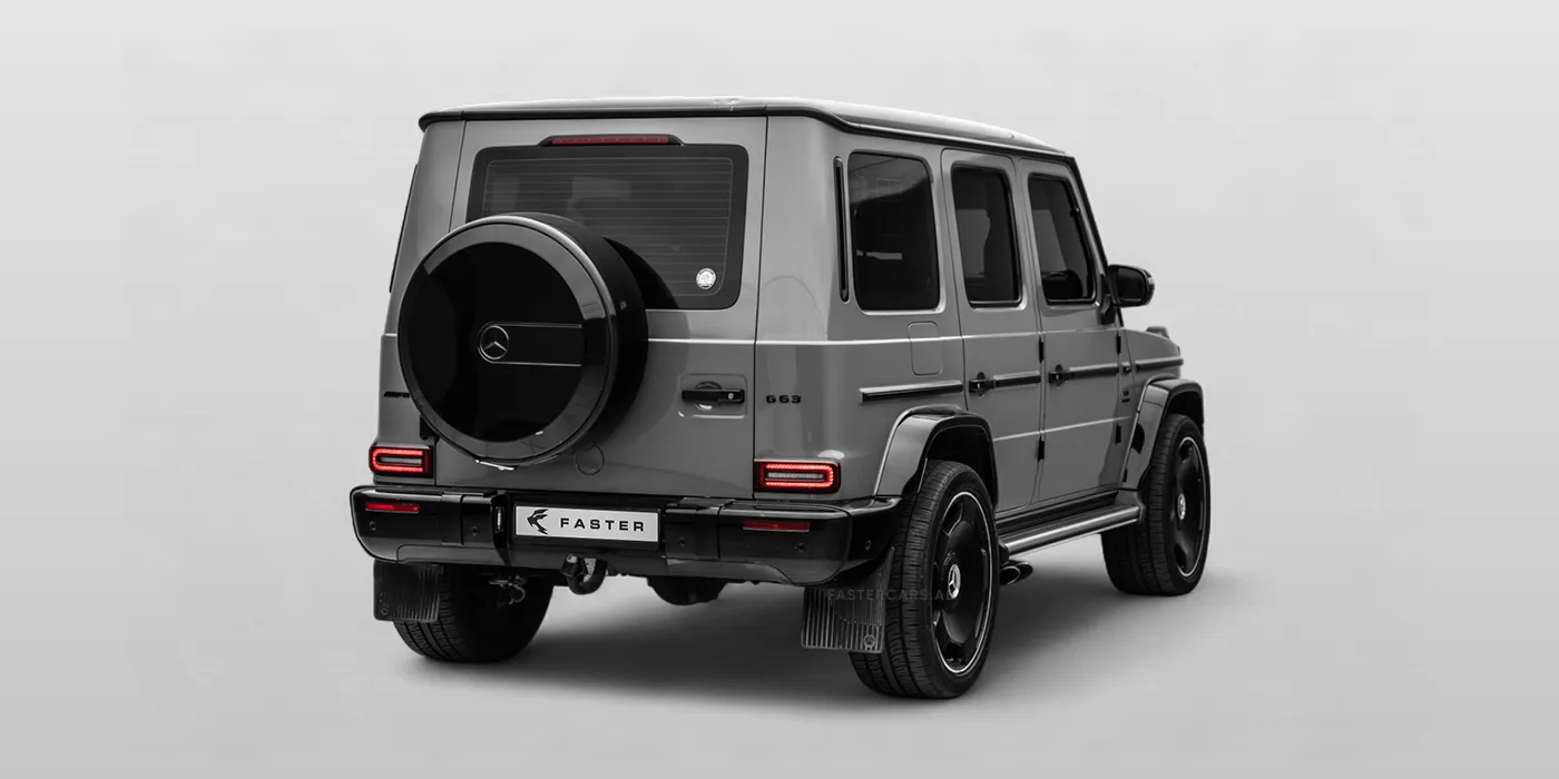 Mercedes G63 Back Side View